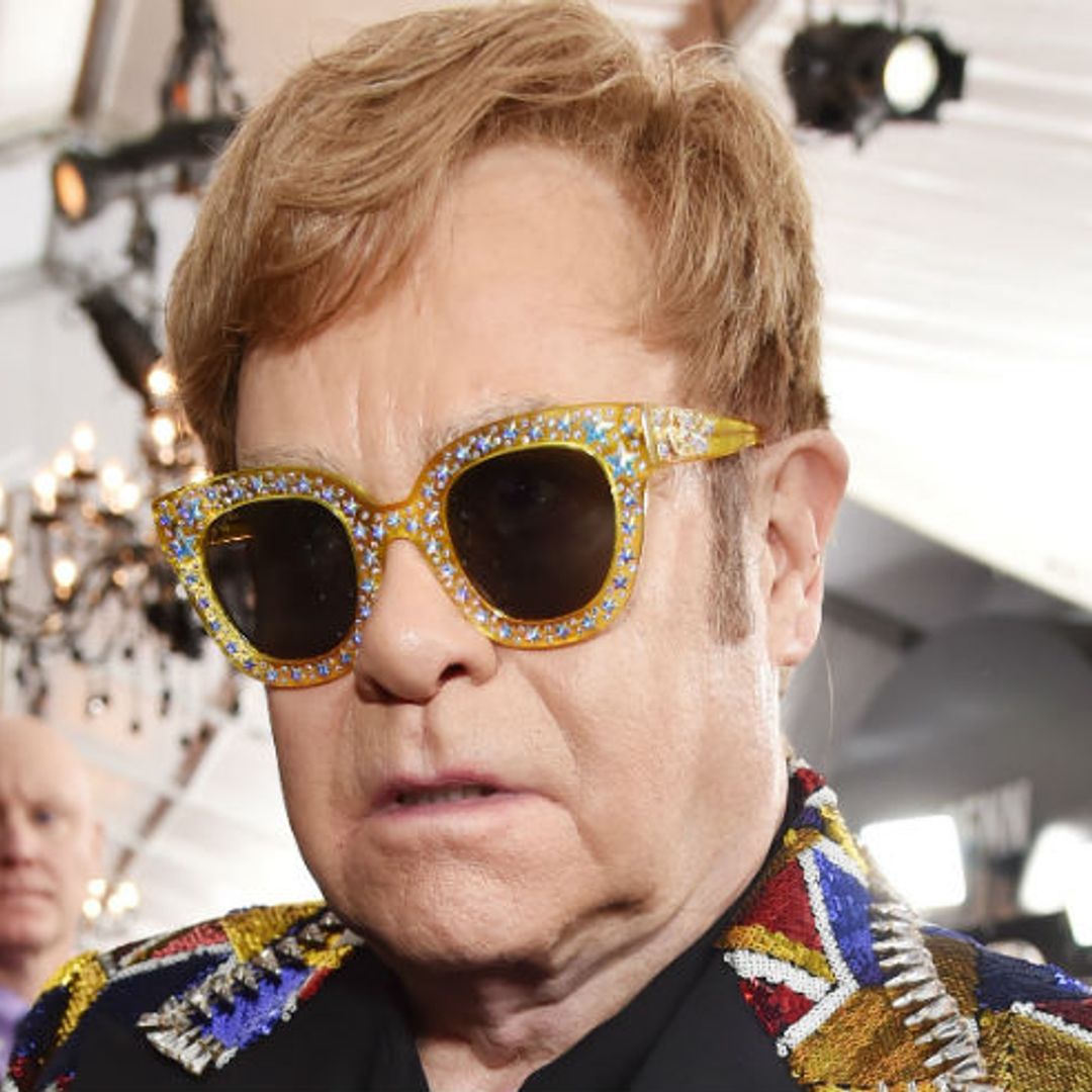 Elton John shares rare photo of his sons supporting England in the World Cup semi-final