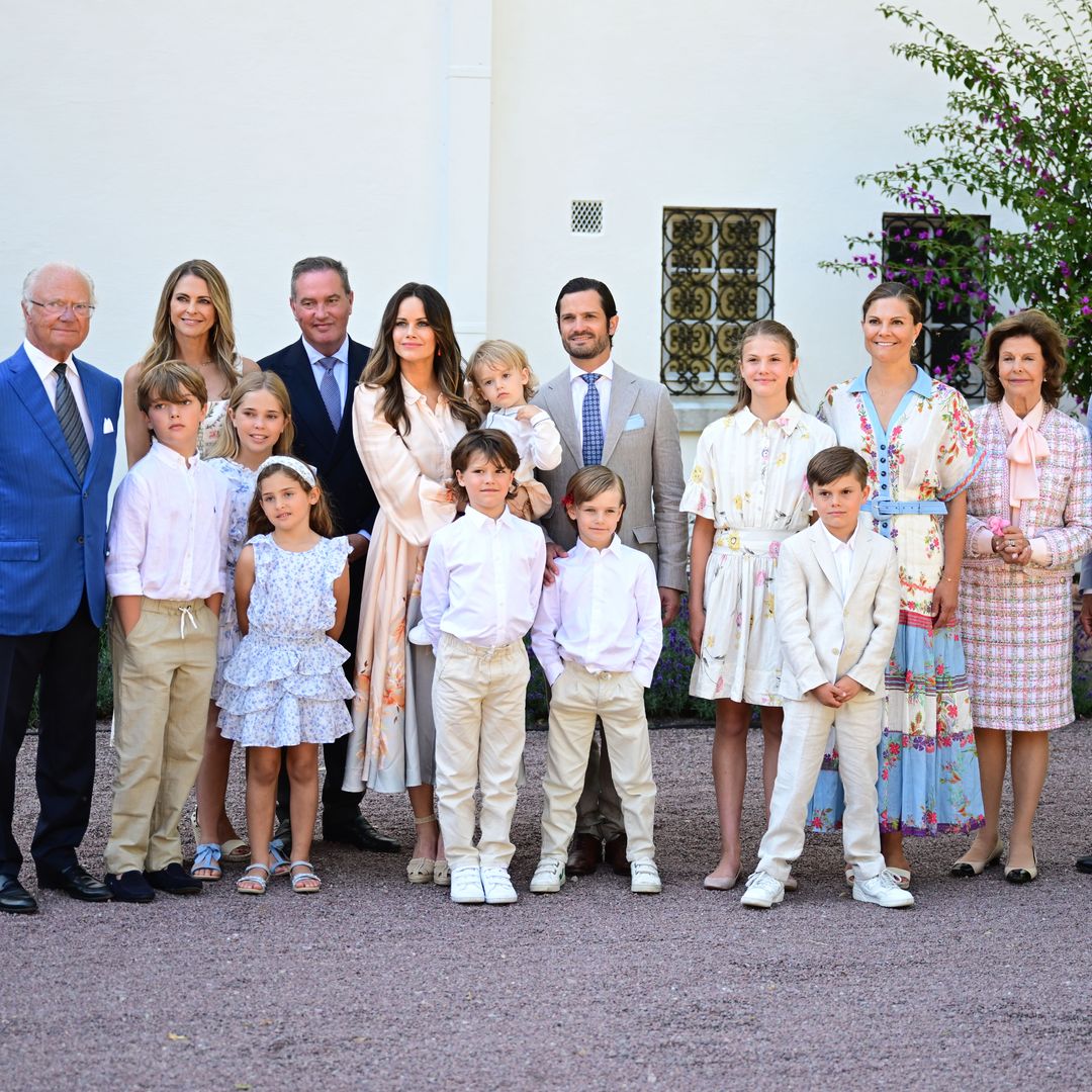 Meet King Carl Gustaf and Queen Silvia's grandchildren after Princess Sofia's pregnancy announcement