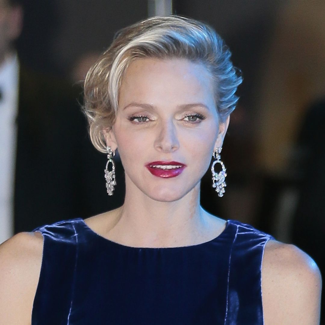 Princess Charlene's most glamorous moment dripping in diamonds and Dior will make you double take