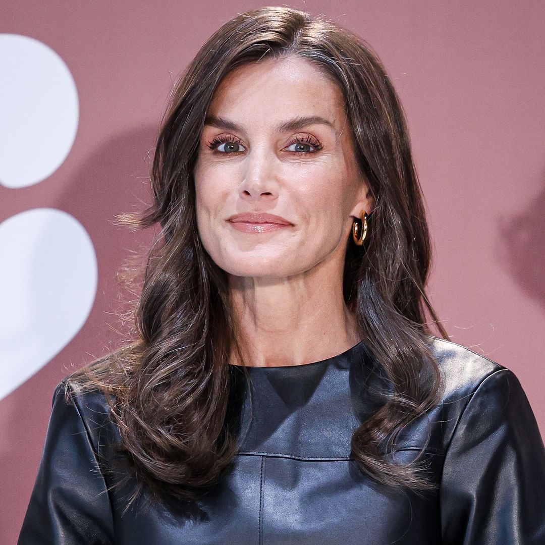Queen Letizia's unroyal change to high-street leather look has everyone 'obsessed'