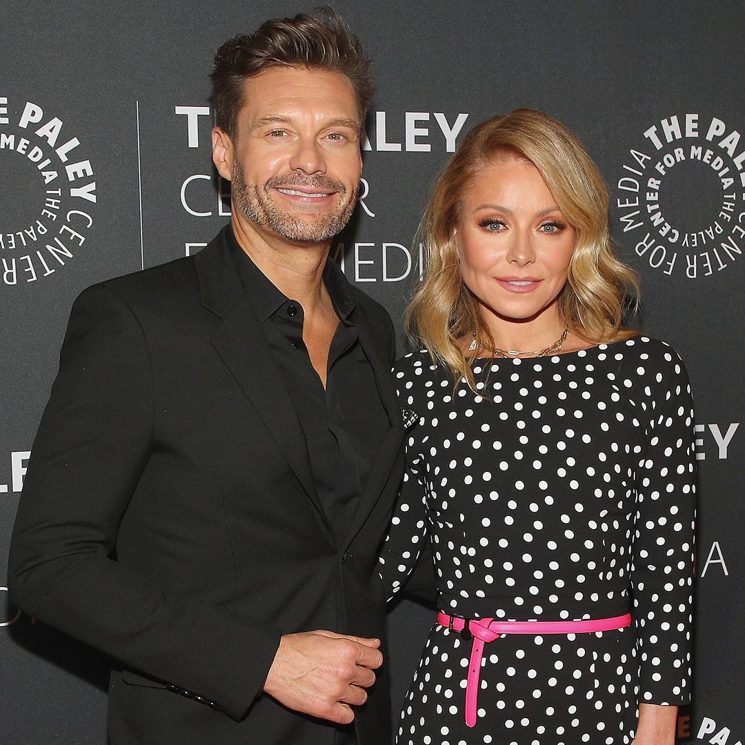 Kelly Ripa whispers tearful message to Ryan Seacrest on last Live! together - here's what she said