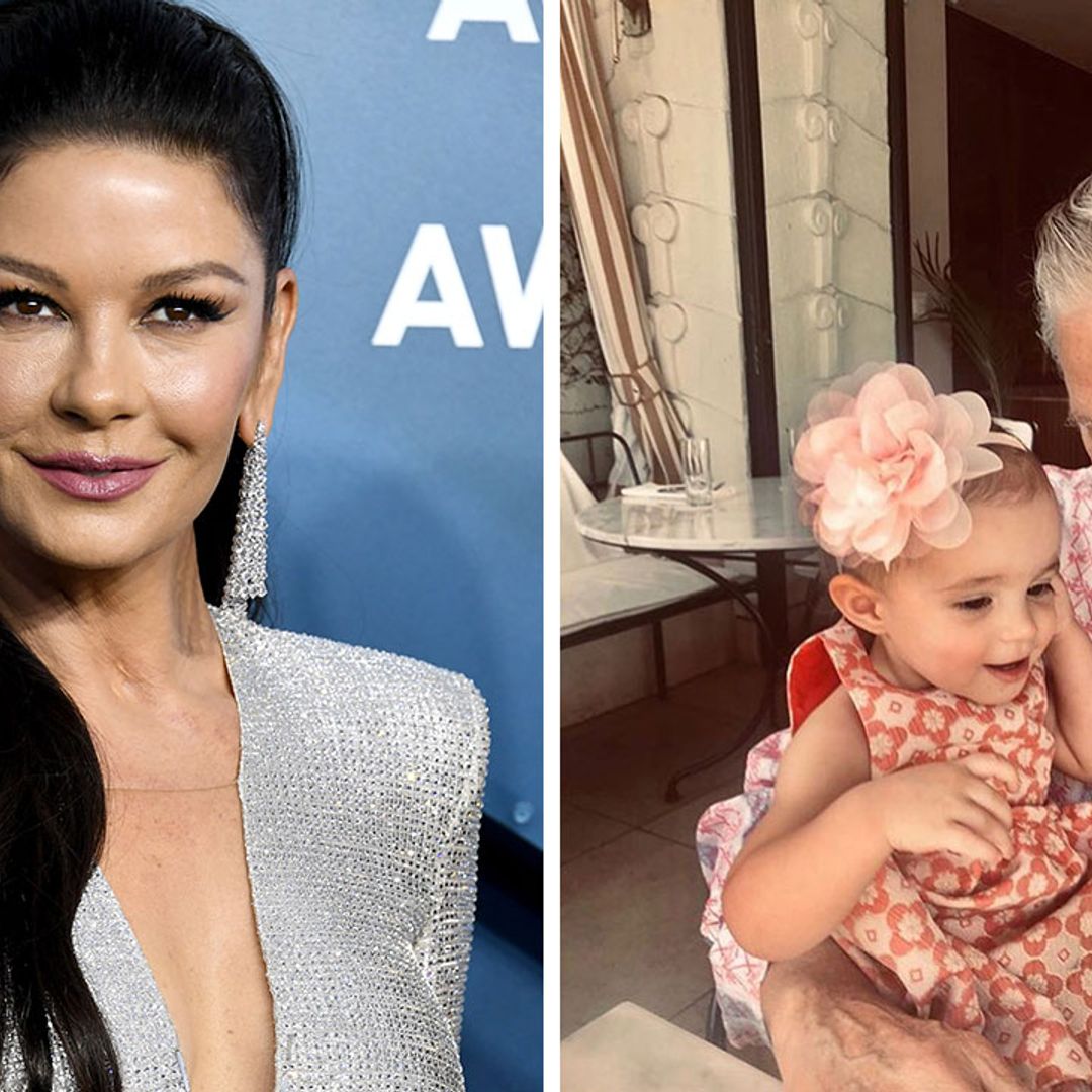 Catherine Zeta-Jones shares adorable rare snap of step-granddaughter Lua