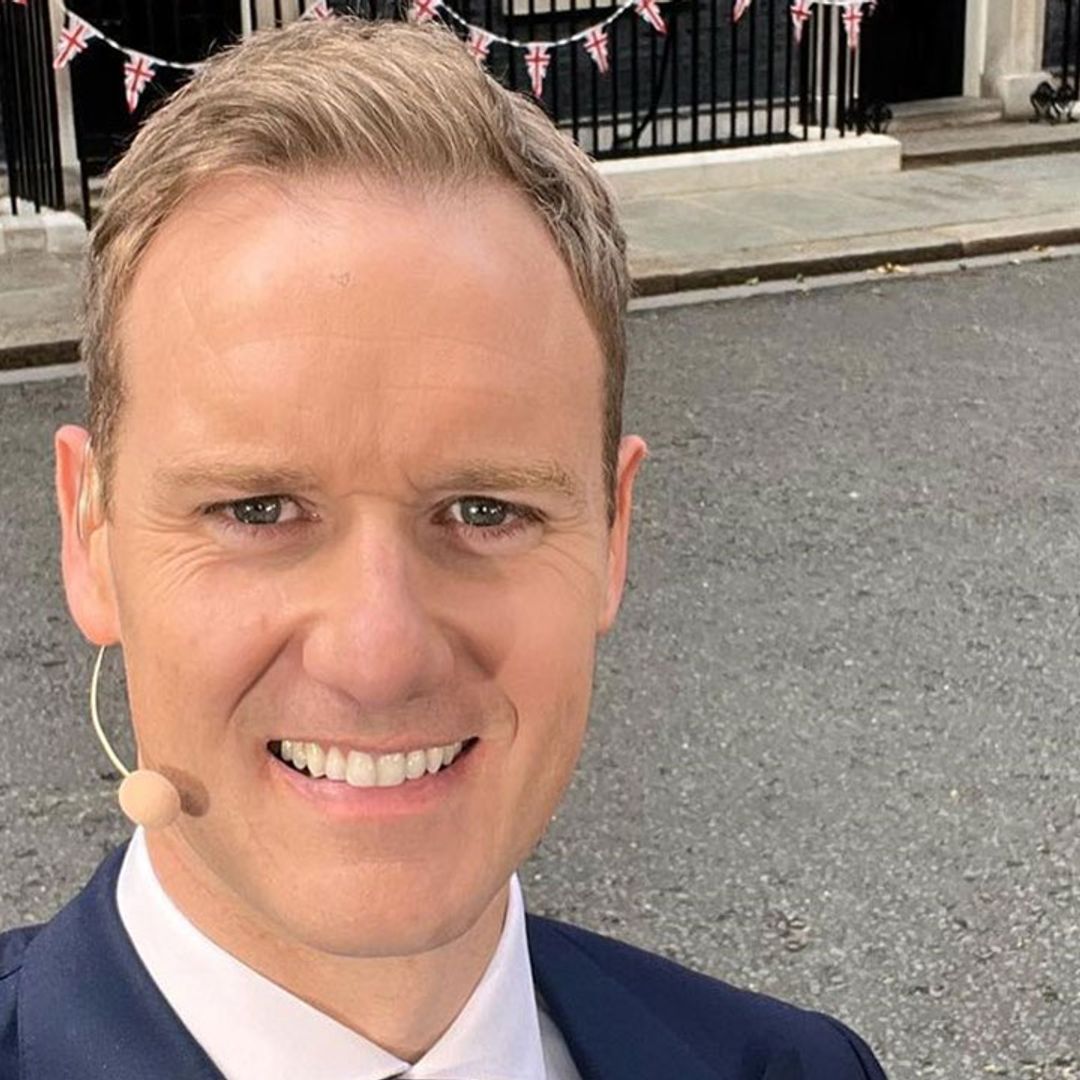 Dan Walker shares extremely  rare photo of his three children- - and fans react