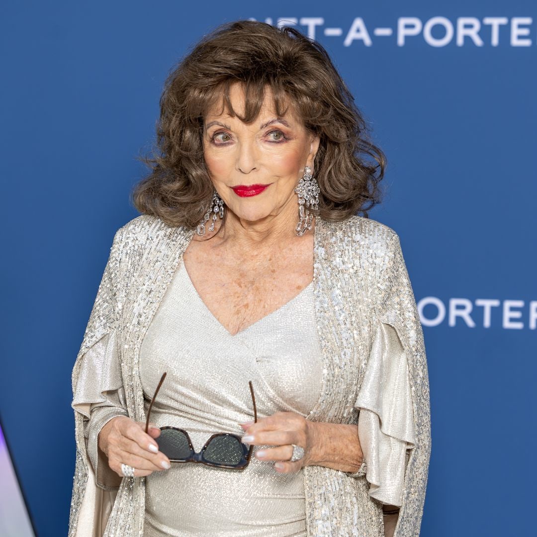 Joan Collins, 90, shares 'upsetting' family health fears