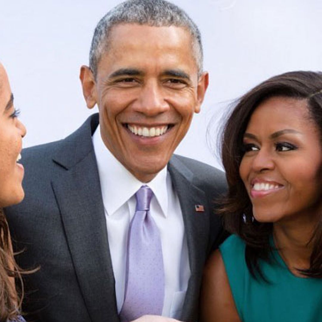 Michelle Obama shares photos of ultra-private daughters Malia and Sasha in rare personal update