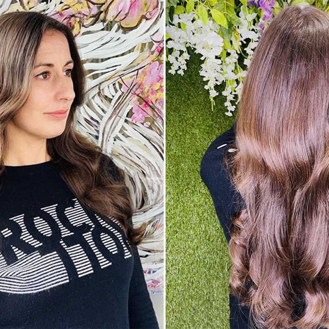 Mum makeover: ‘I tried glamorous hair extensions at 44 – and feel amazing’