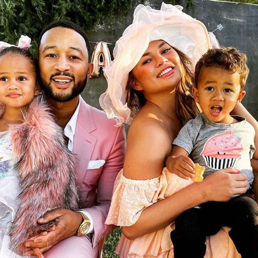 Chrissy Teigen and John Legend spark reaction with photo of son Miles for this unusual reason