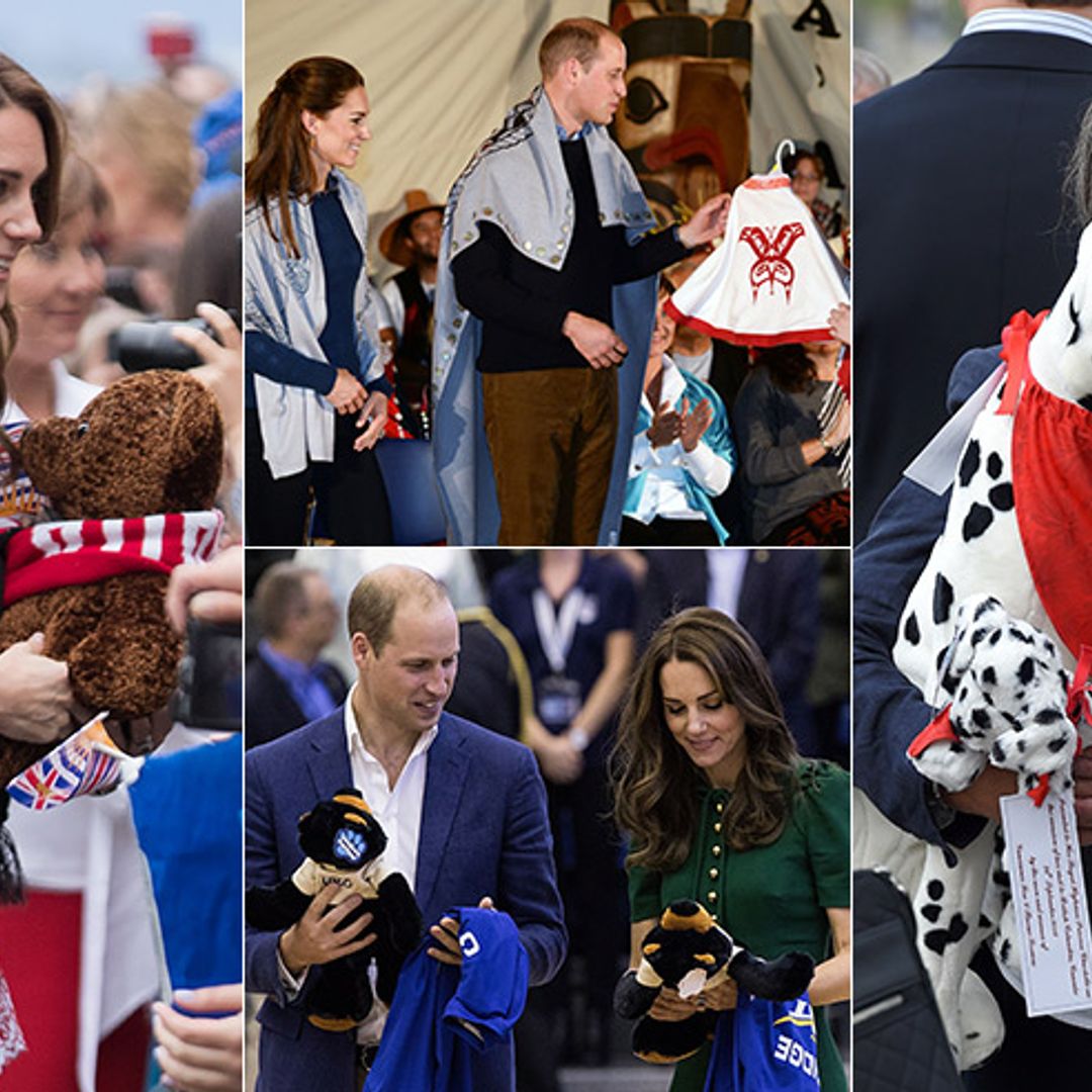 Prince George and Princess Charlotte: see the gifts they've received on the royal tour