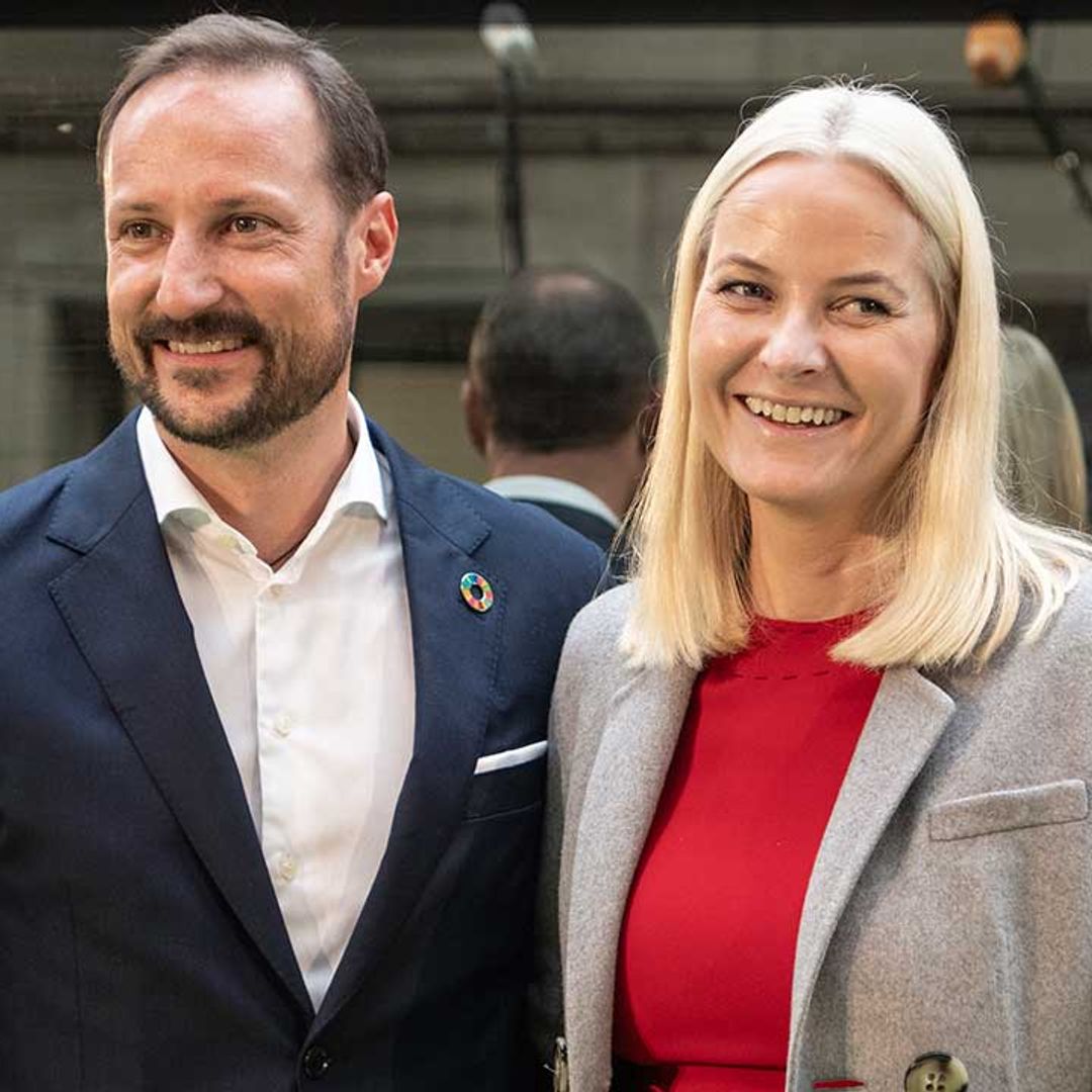 Crown Princess Mette-Marit of Norway shares sweet kissing photo with husband Haakon on ski trip