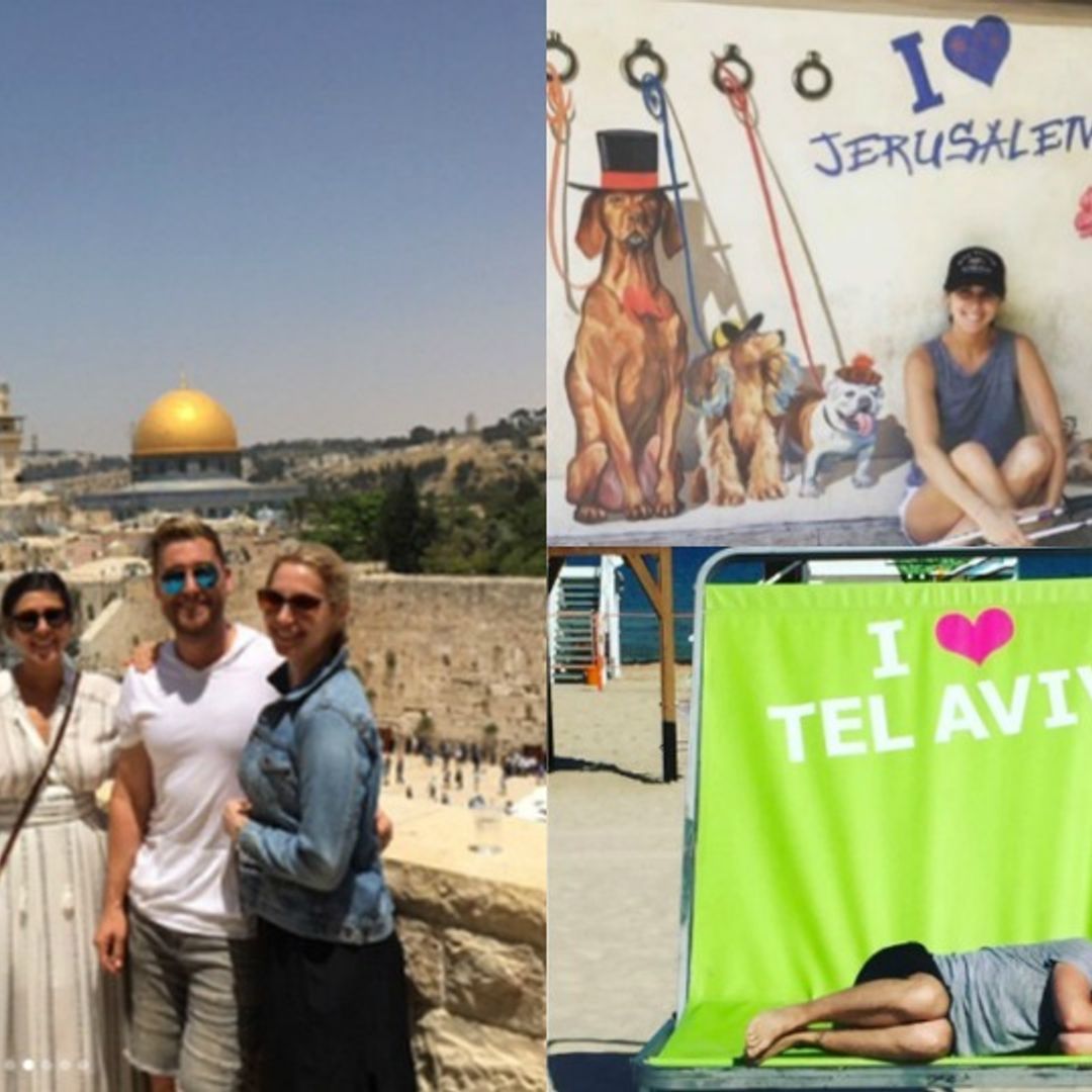 Jamie Lynn Sigler and Lance Bass' whirlwind trip to Israel in photos