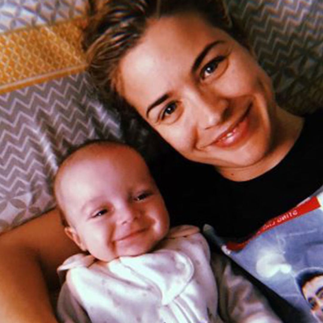 Gemma Atkinson shares hilarious photo from first day back at work following maternity leave