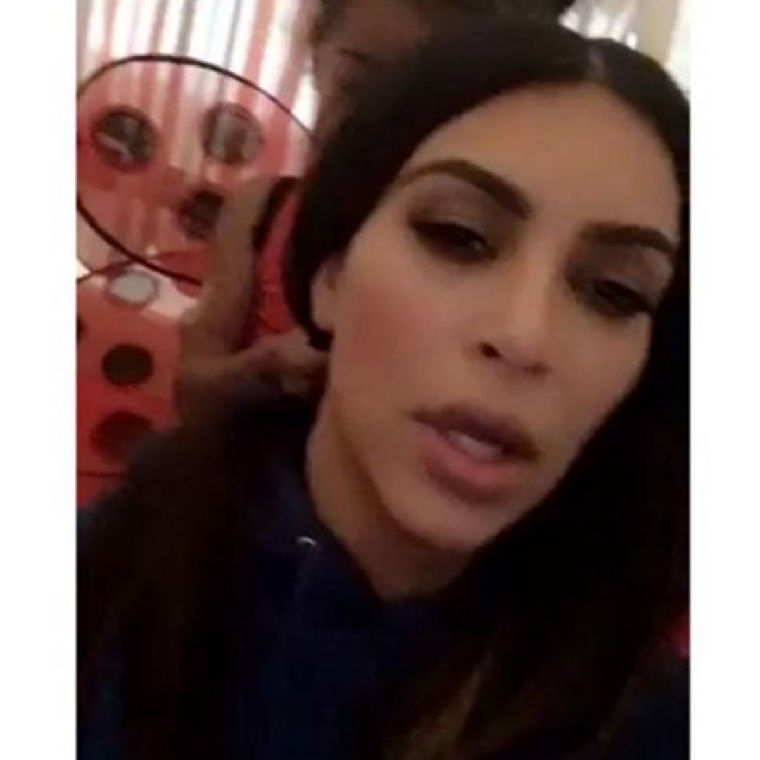 North West braids mum Kim Kardashian's hair in cute new Snapchat video