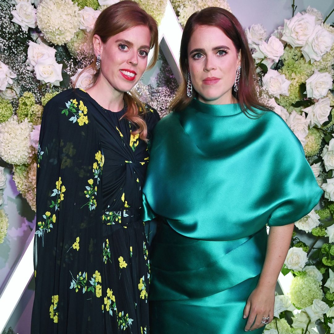 Princess Beatrice and Princess Eugenie look like twins on rare sister night out