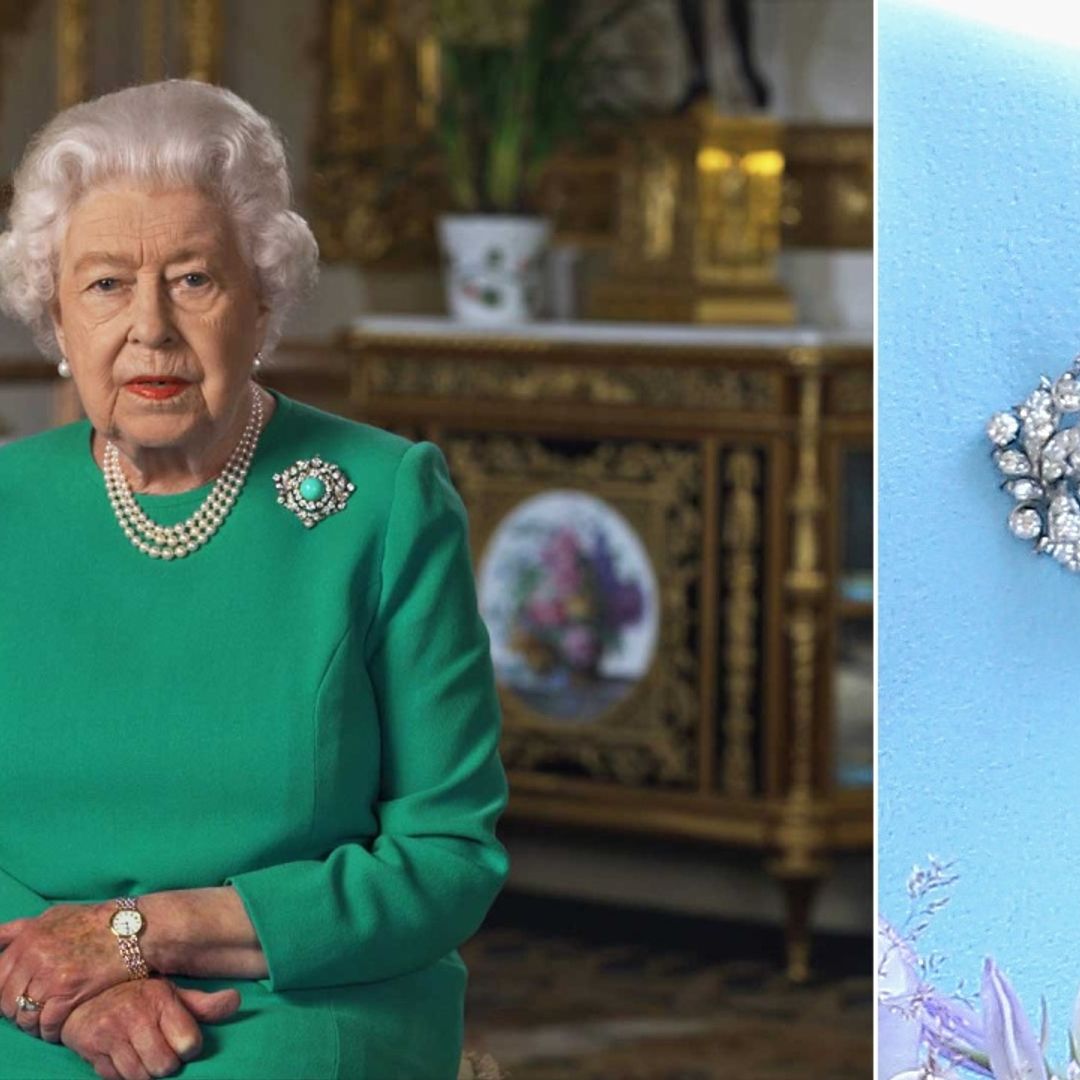 The very special meaning behind the Queen's television address outfit