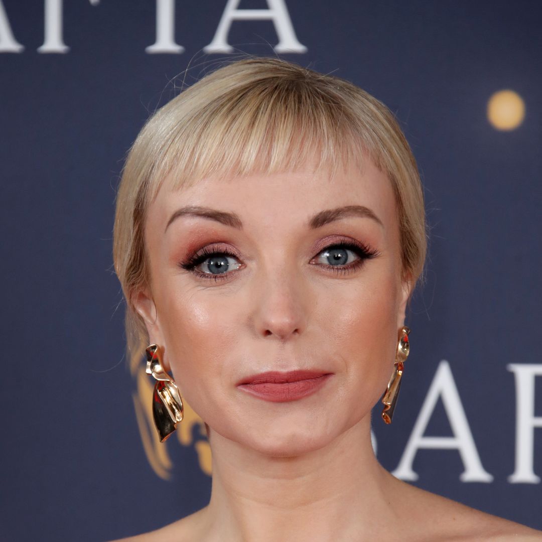Helen George inundated with support after sharing leg cast photo
