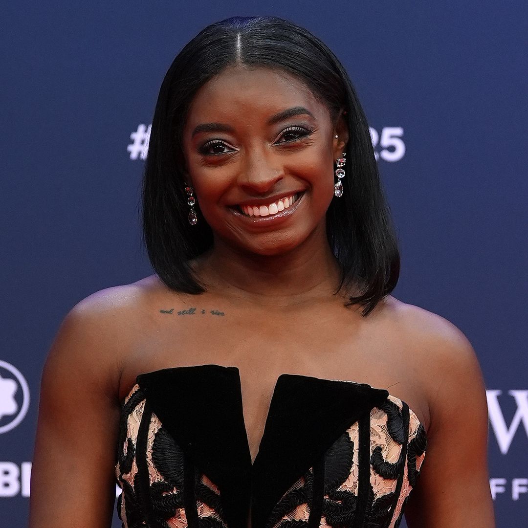 Simone Biles turns heads with eye-popping height difference with husband in new photo