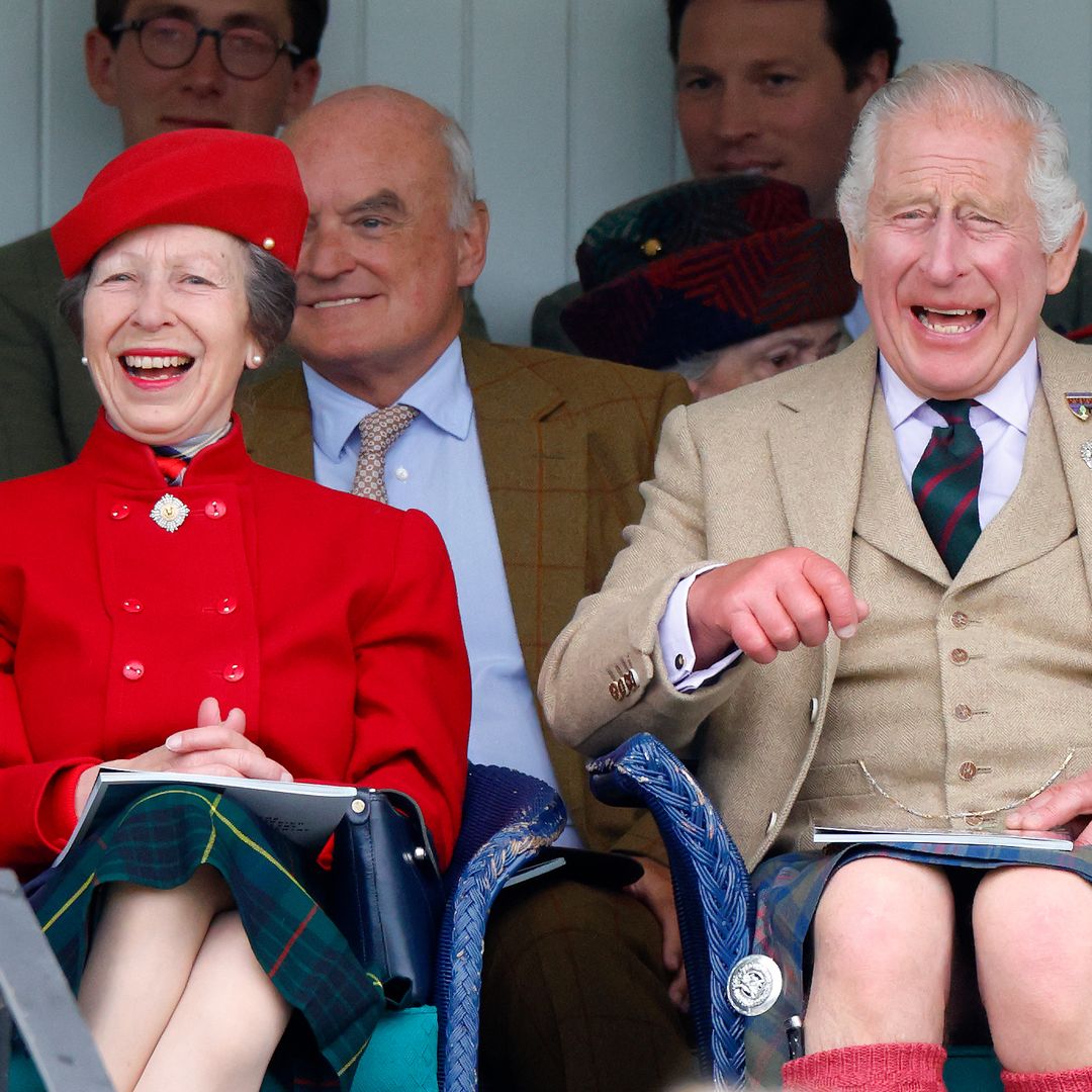 King Charles and Princess Anne attend church together in incredibly rare joint outing