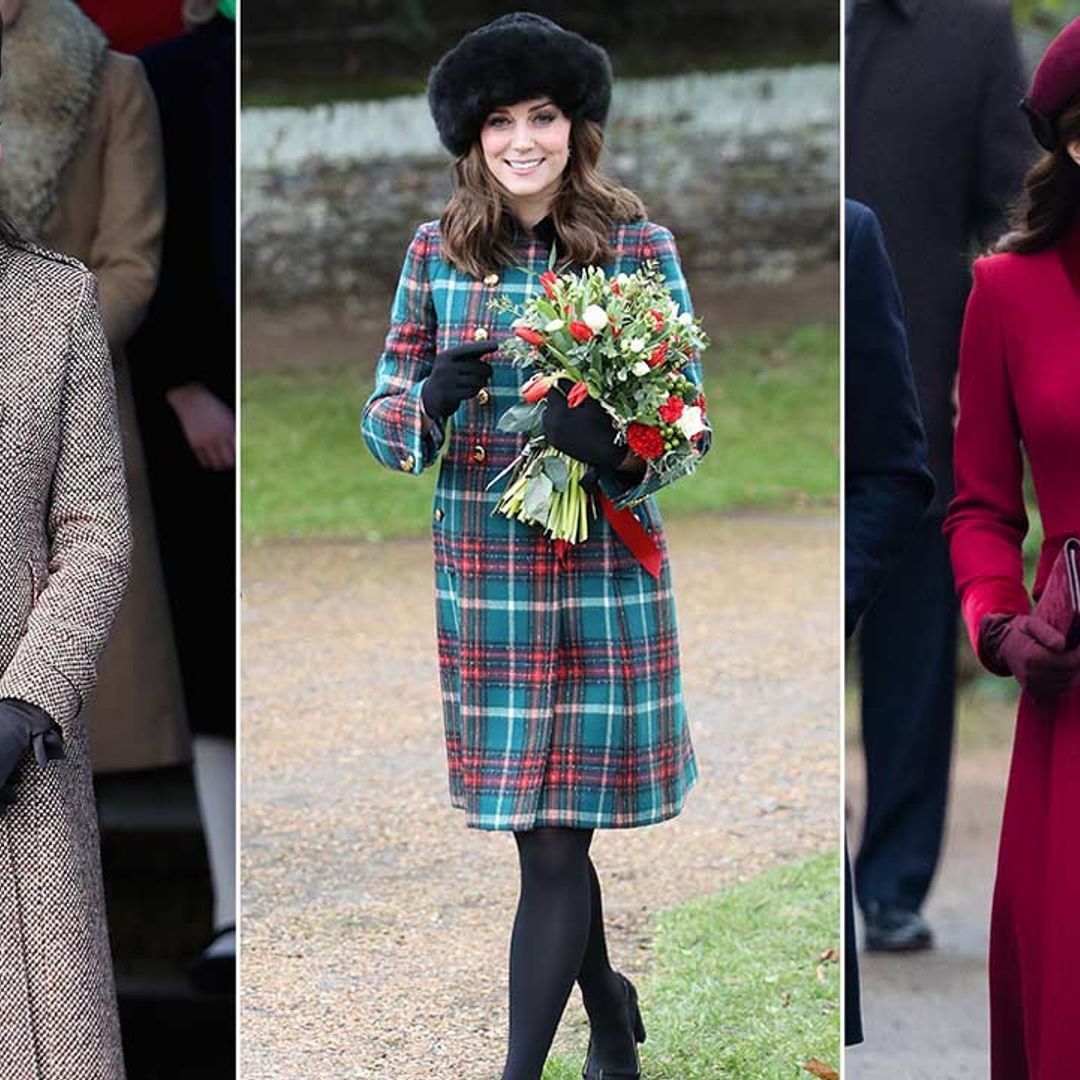 Duchess Kate's stunning Christmas Day outfits: 2011 to today