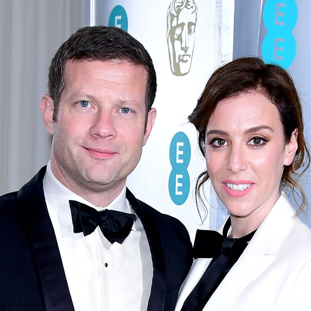 Dermot O'Leary's wife shows off blossoming baby bump as due date nears