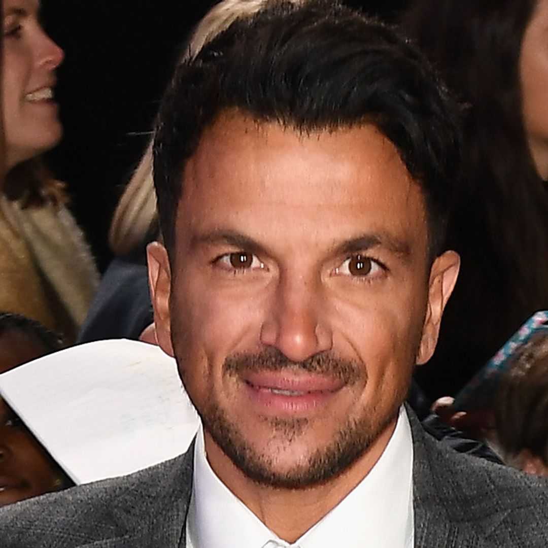 Peter Andre shares adorable photo of son Theo following in wife Emily’s footsteps