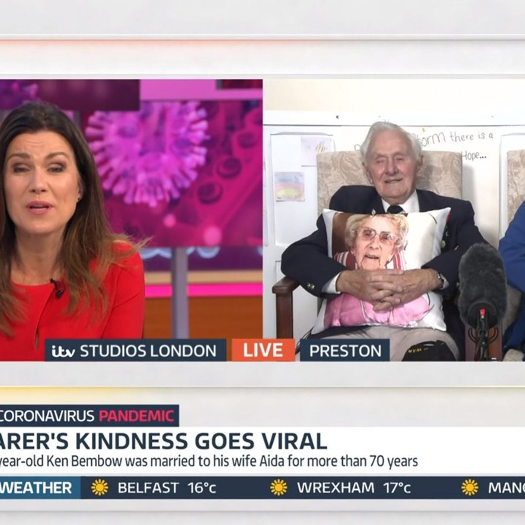 Susanna Reid in tears during heartwarming interview with care home resident Ken - watch