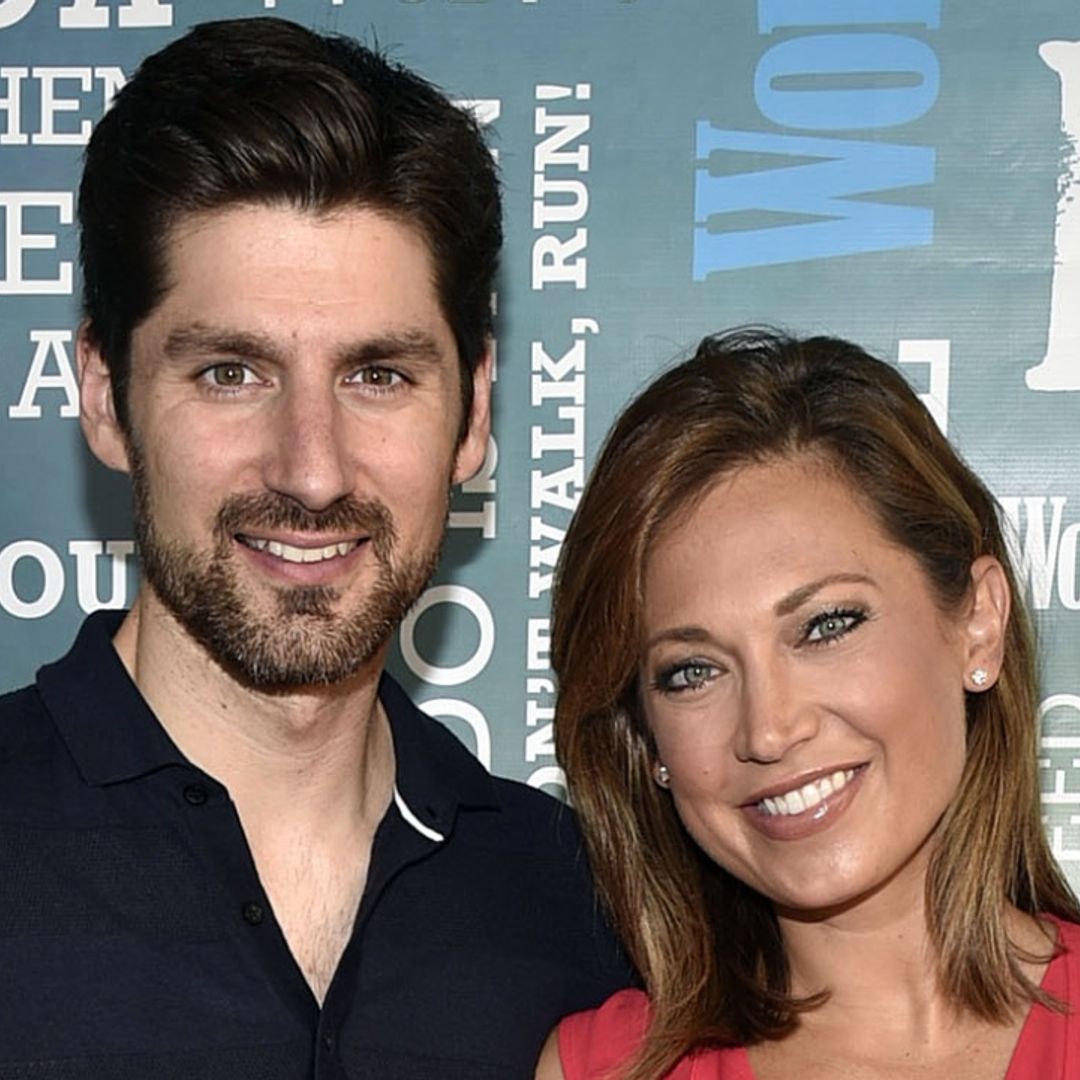 Ginger Zee's sensational faux leather dress gets the best reaction from husband Ben Aaron