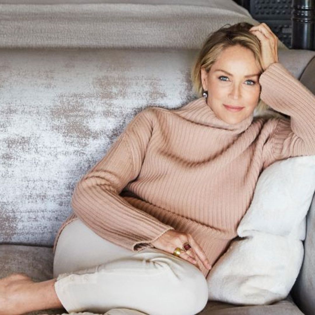 Sharon Stone opens the doors to her remodelled Beverly Hills home