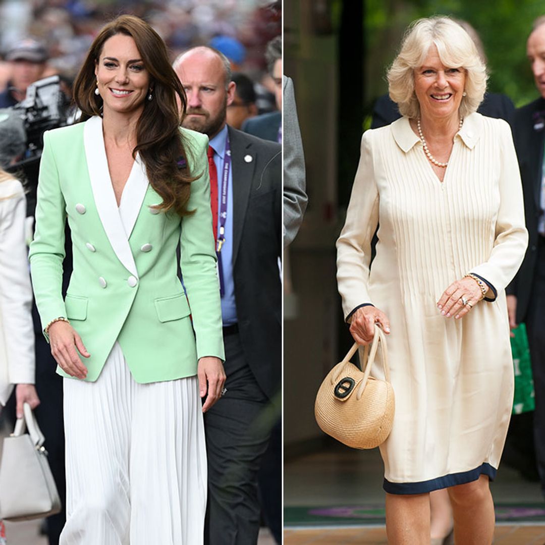 Royals who aced the 'tennis-core' trend before it was even a thing: From Princess Kate to Queen Camilla