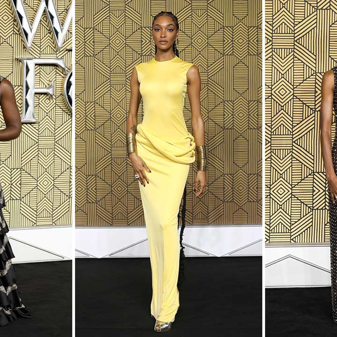 Lupita Nyong'o, Jourdan Dunn and Letitia Wright bring their style A game to the Black Panther: Wakanda Forever premiere