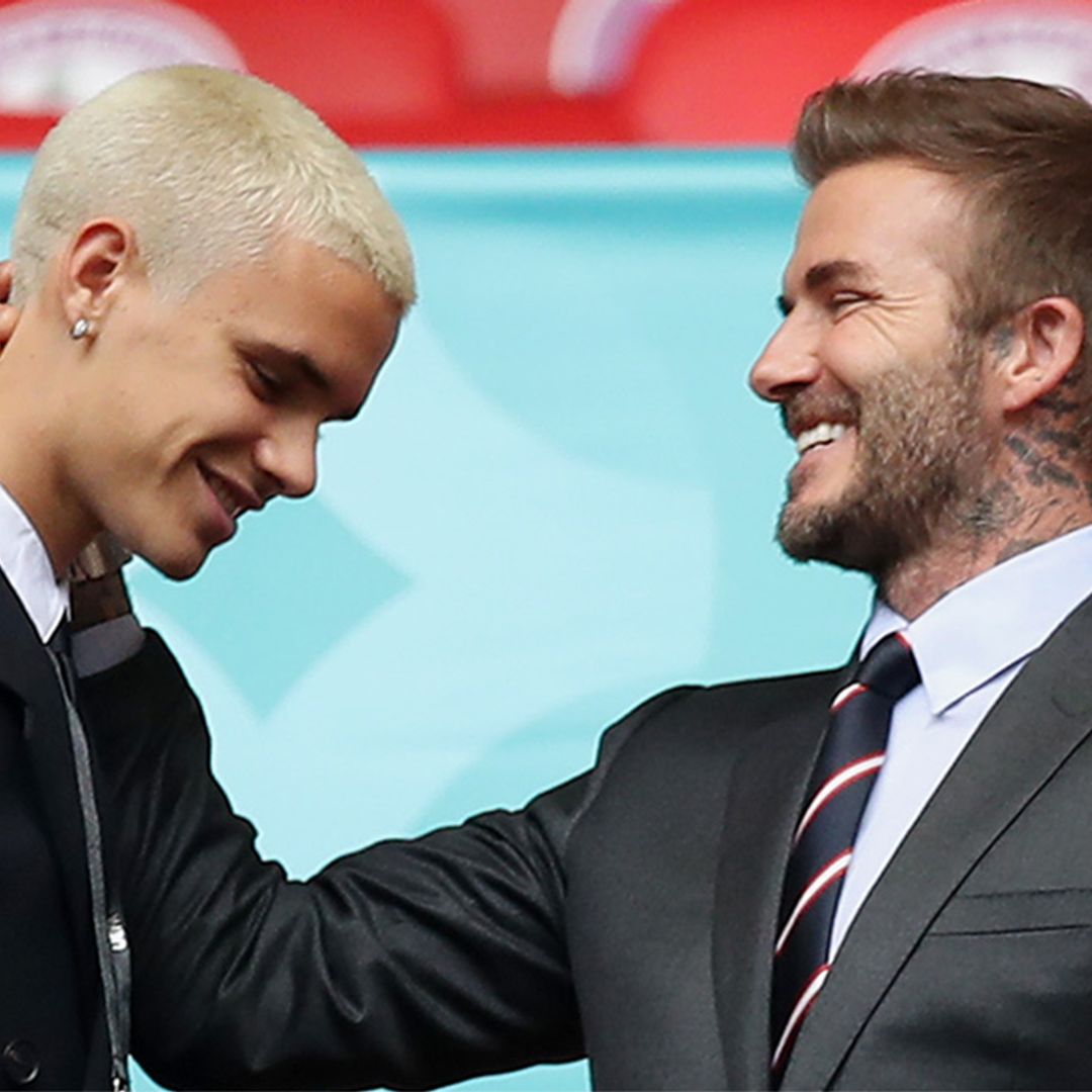 David Beckham 'so proud' as footballer son Romeo follows in his footsteps