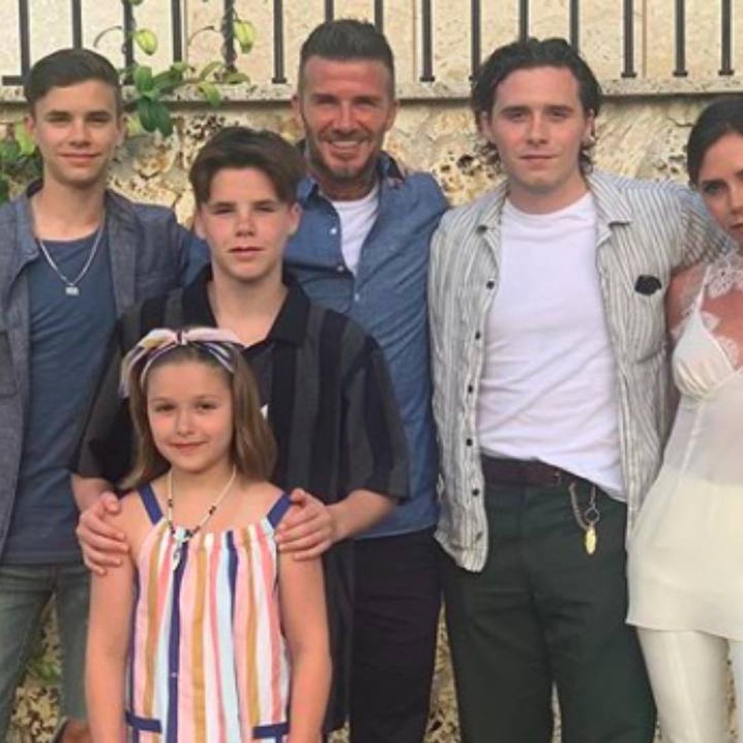 Harper Beckham and her brothers are treated to lavish early Christmas surprise