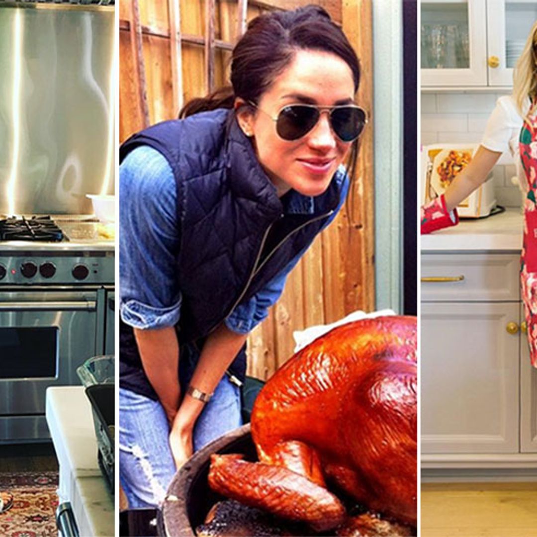 See how the celebrities celebrated Thanksgiving this year!