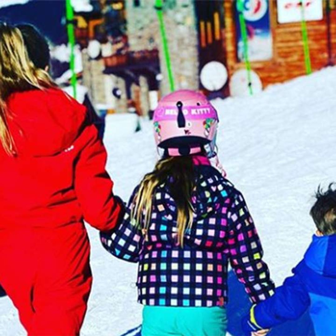 Peter Andre shares rare video of daughter Amelia on the slopes during family ski holiday