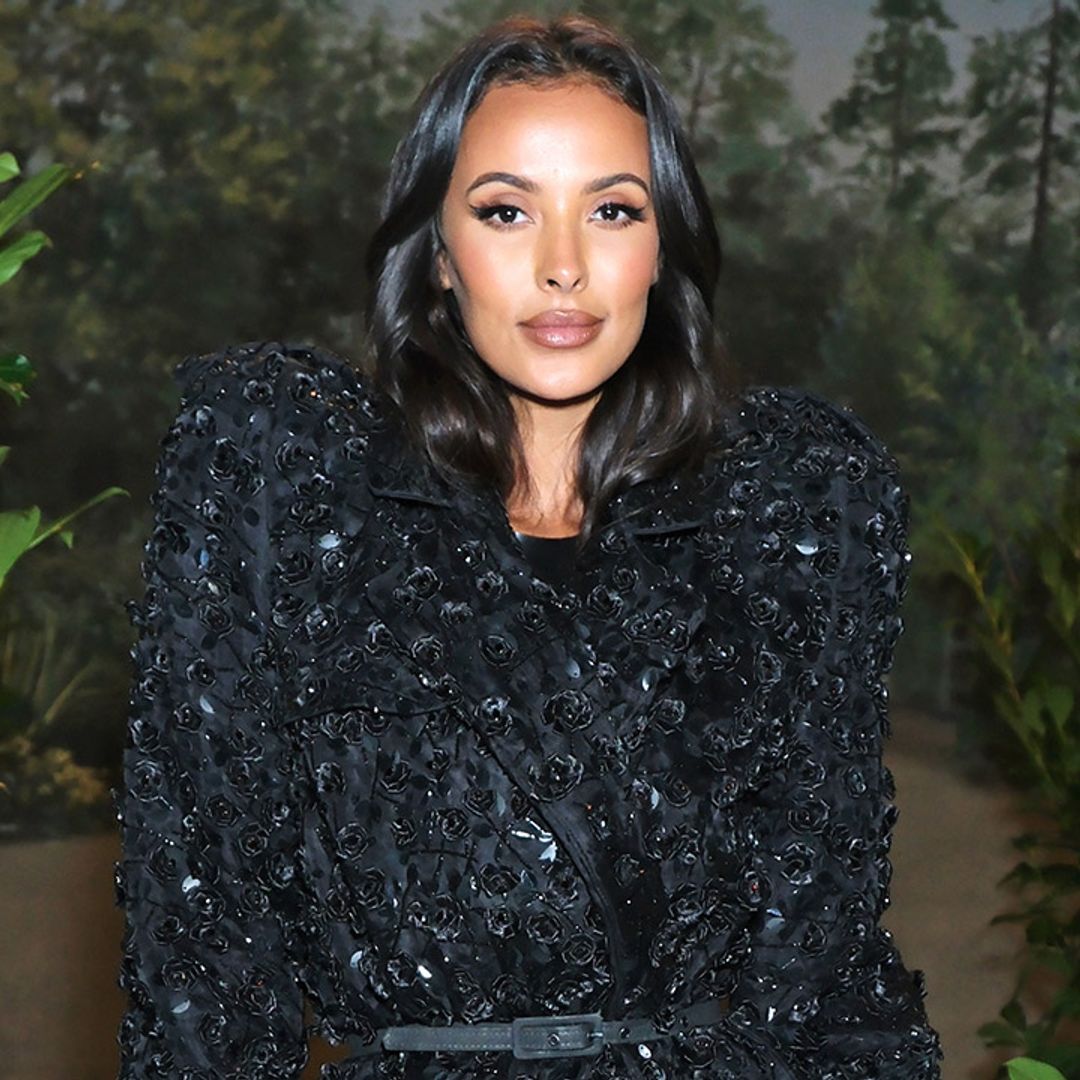 Maya Jama is the hostess with the mostess in semi-sheer dress