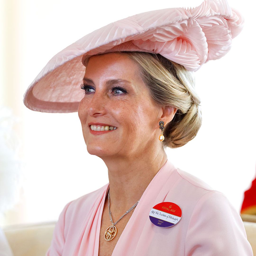 Duchess Sophie's pop of pink dress is almost identical to Princess Diana's