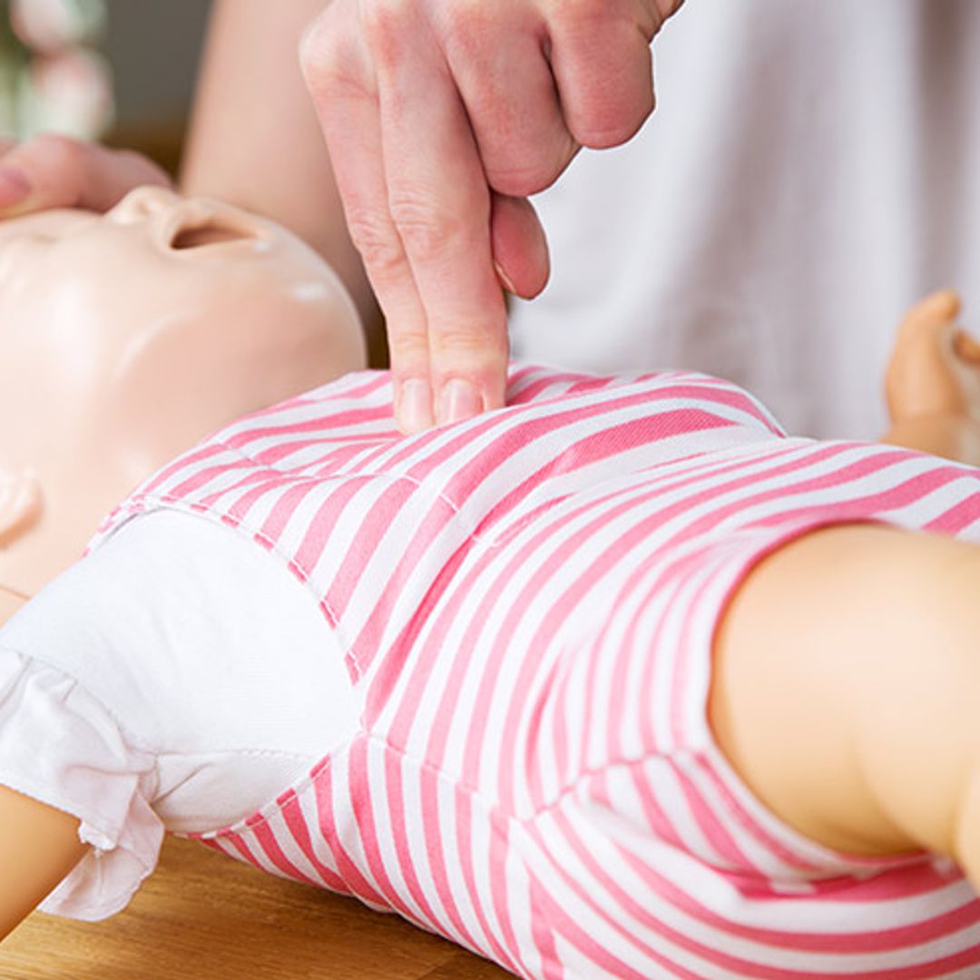 How to give CPR to a baby and toddler