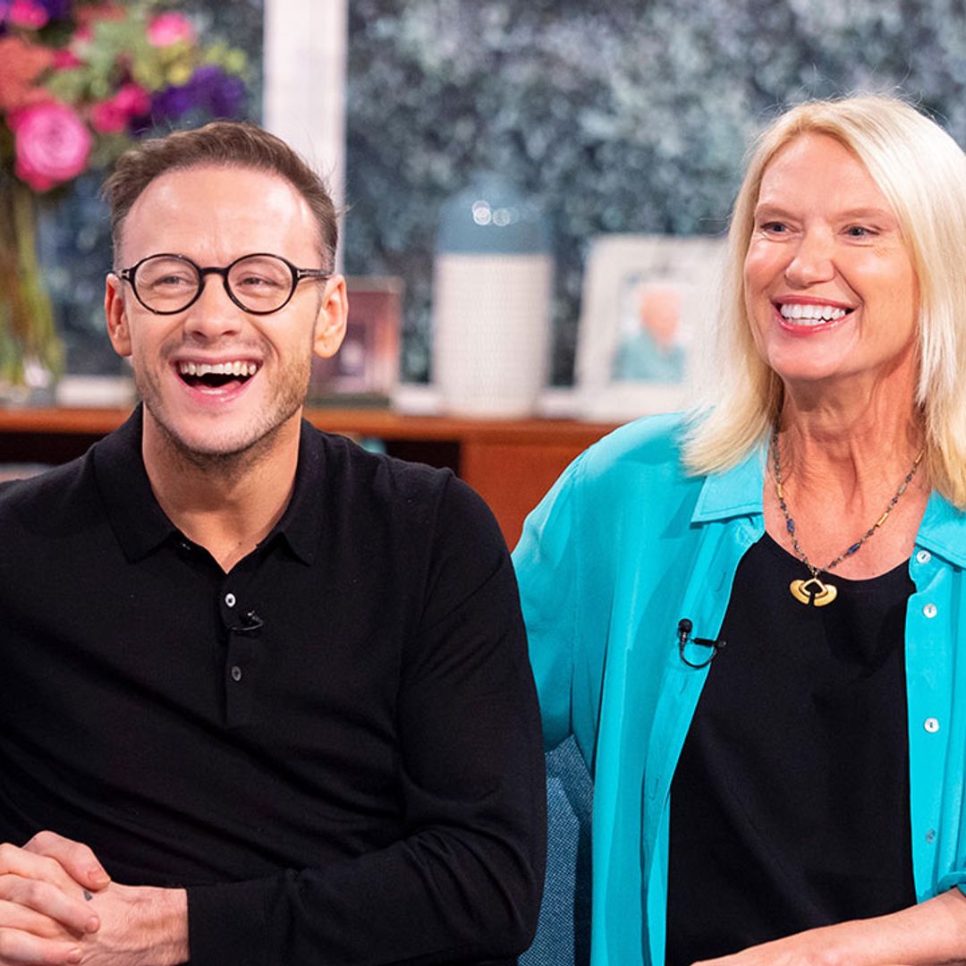 Kevin Clifton reacts as Holly Willoughby and Phillip Schofield talk Strictly curse on This Morning