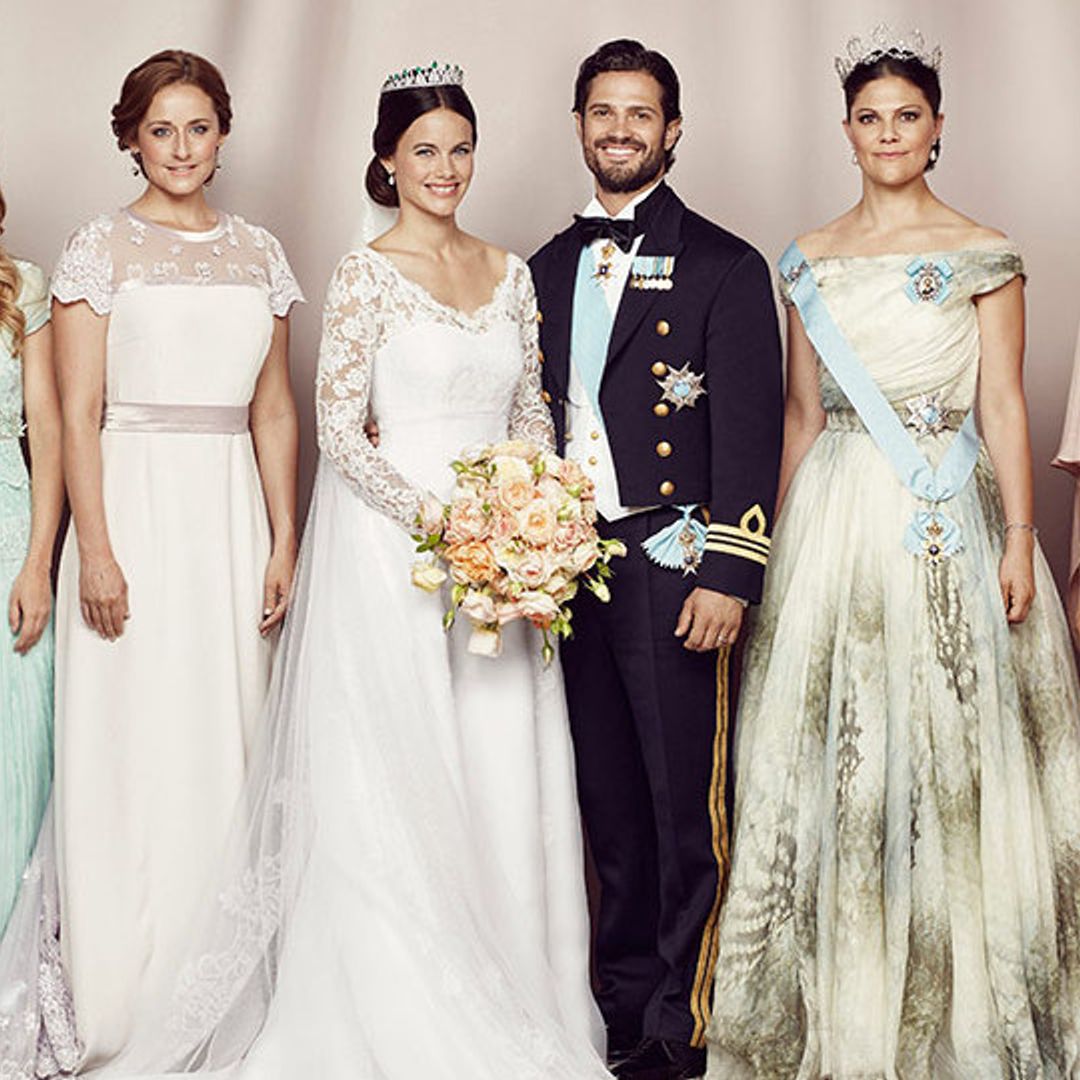 Sweden's Prince Carl Philip and Princess Sofia share official wedding photos