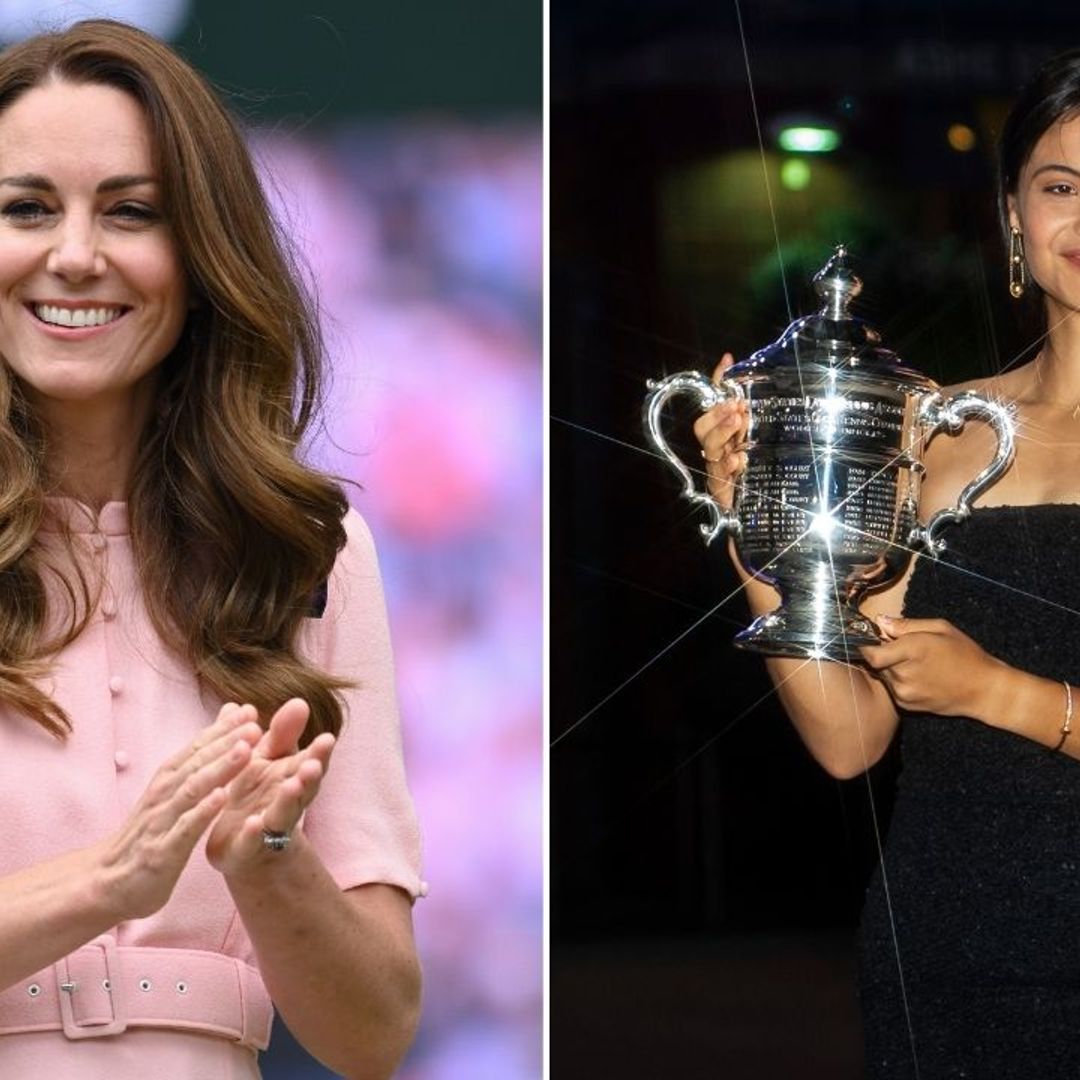 Kate Middleton and the Queen share heartfelt congratulations to US Open winner Emma Raducanu
