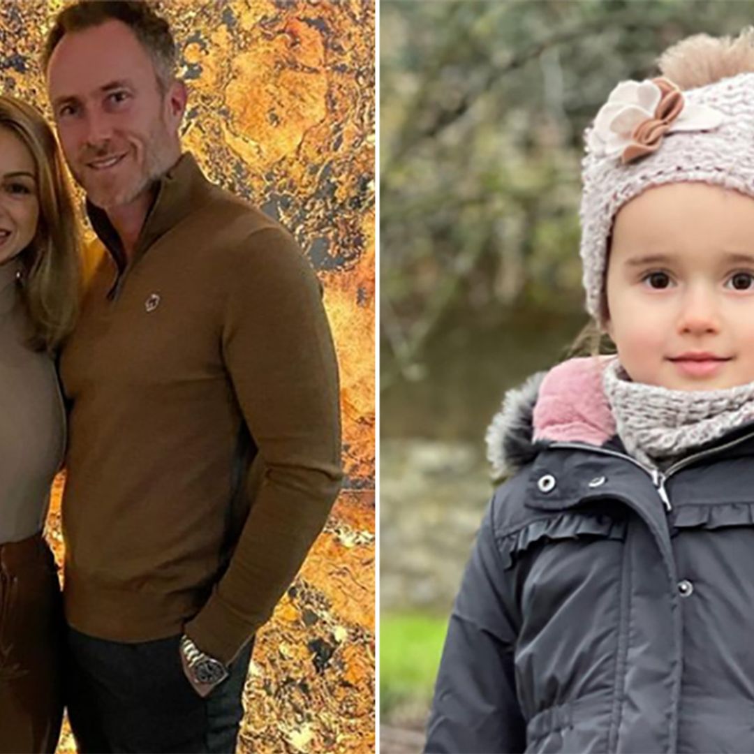 Exclusive: Strictly's James and Ola Jordan over the moon for toddler Ella