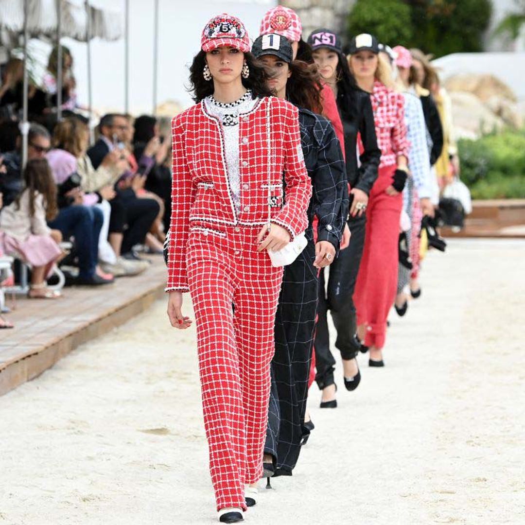 Highlights from the F1 inspired Chanel cruise 2023 show