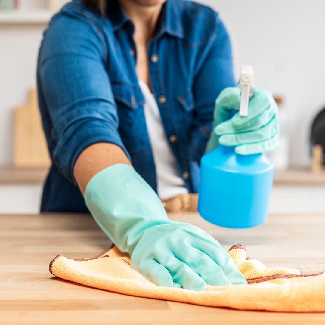 Experts share tips to keep a student flat clean and tackle 'germ zones'