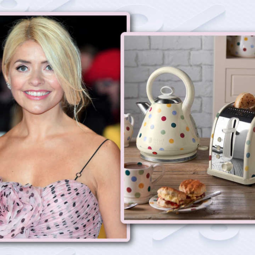 Holly Willoughby's favourite polka dot homeware pattern is in the Amazon sale