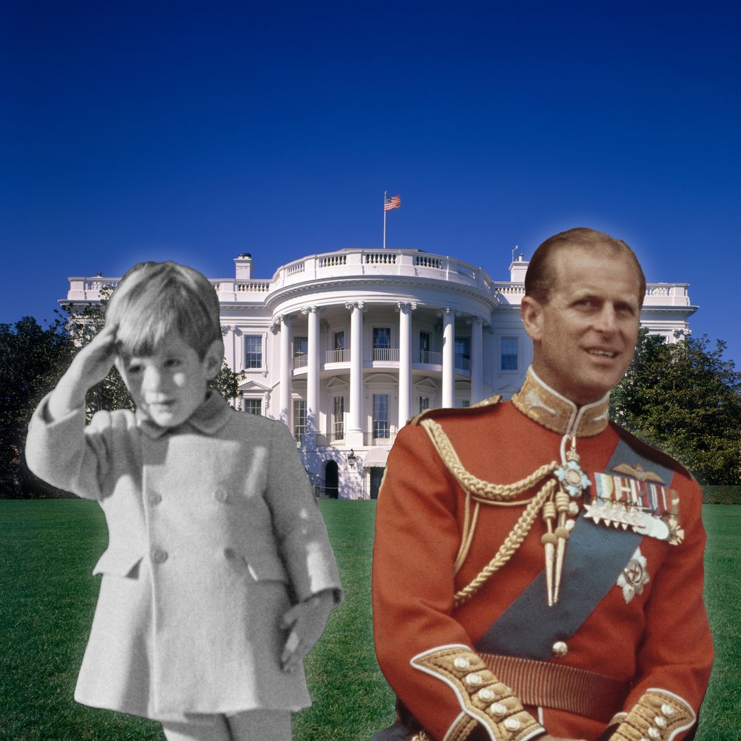 The surprising moment between Prince Philip and John F. Kennedy Jr. revealed