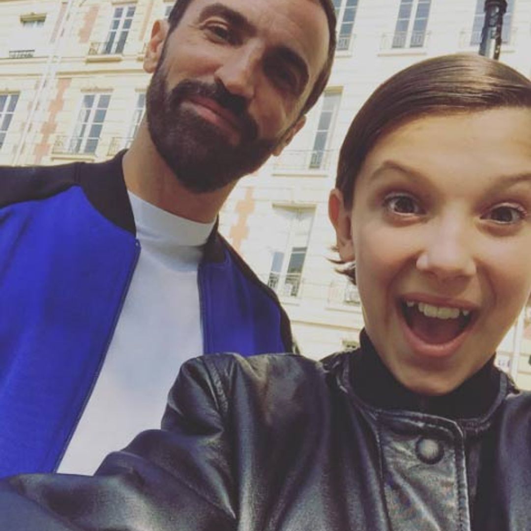 Stranger Things Cast at Louis Vuitton Headquarters With Nicolas