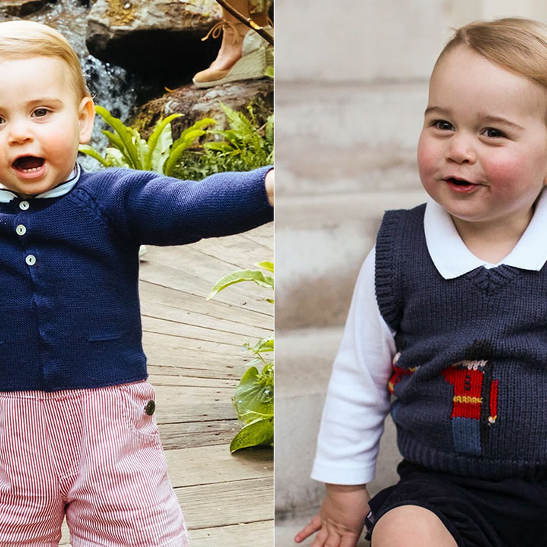 Prince Louis is the spitting image of Prince George in new photos