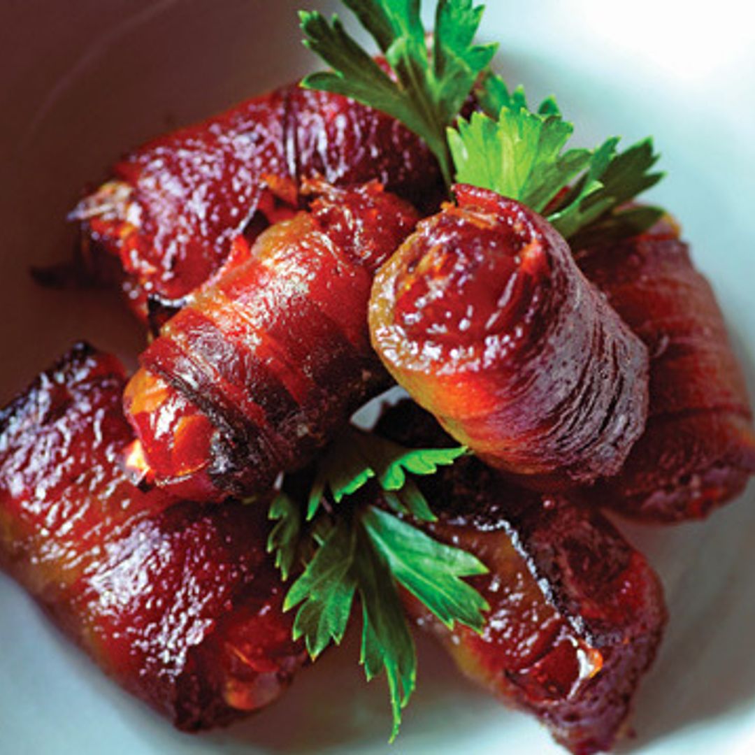 Bacon-wrapped Dates With Parmesan