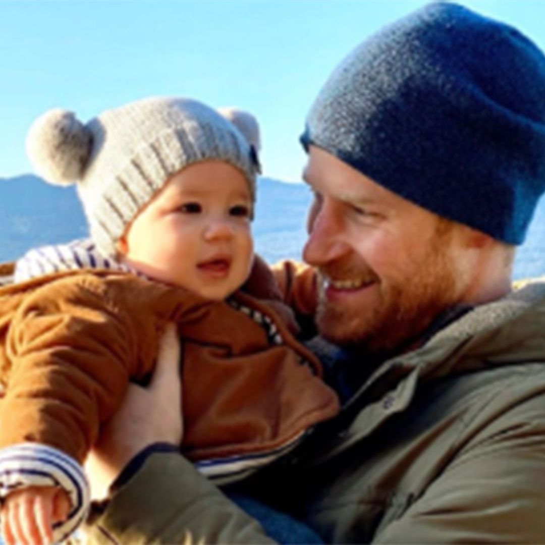 Prince Harry made the cutest reference to son Archie in heartfelt speech
