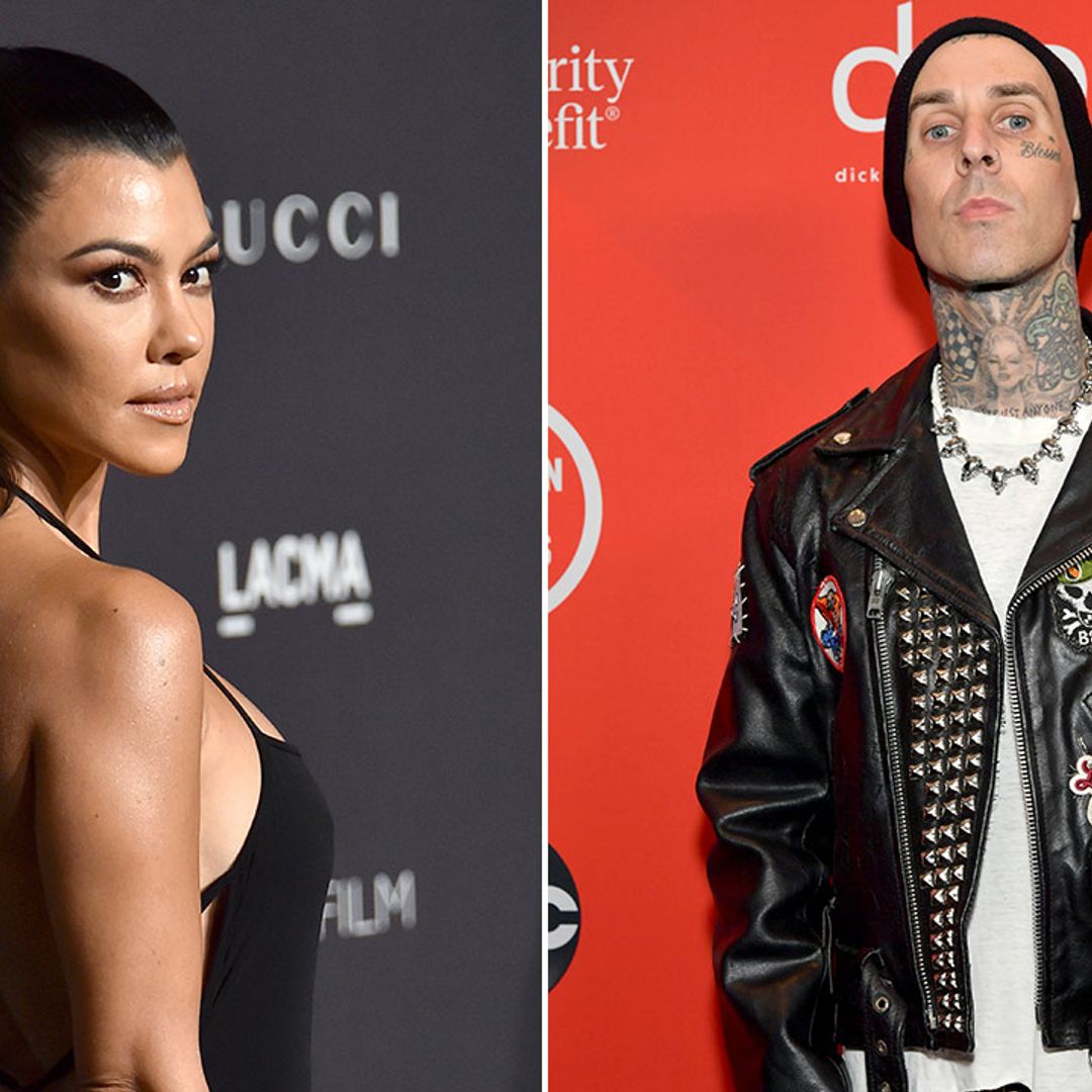 Kourtney Kardashian's famous family react to her new relationship with Travis Barker
