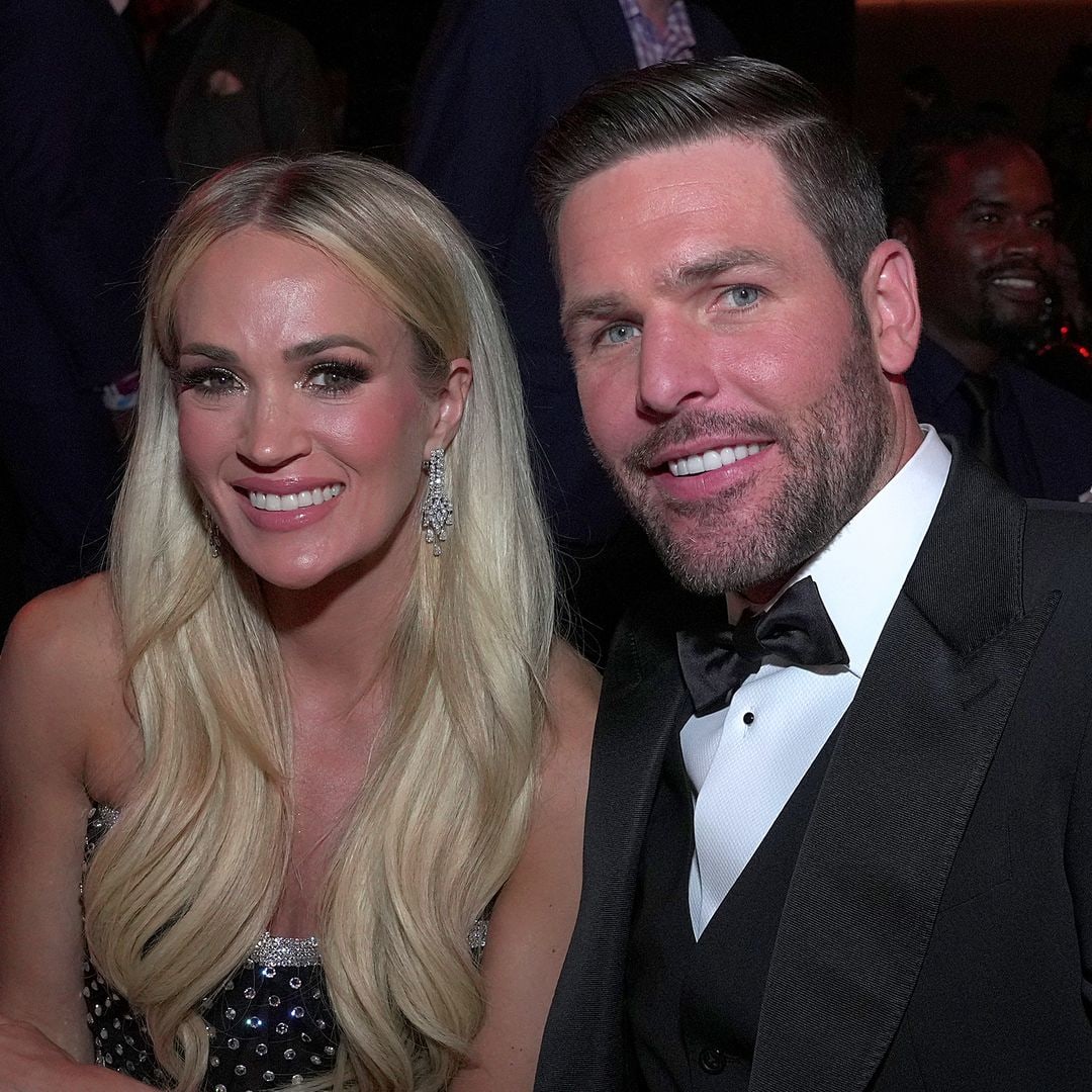 Carrie Underwood's husband Mike Fisher is barely recognizable in new photo